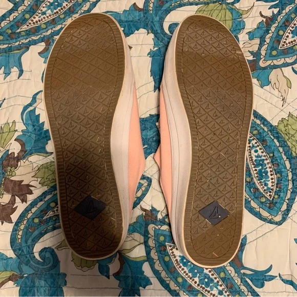 Light pink Sperry sneaker slip ons - Picture 2 of 5